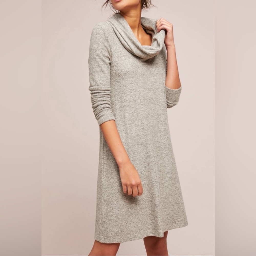 Anthropologie Saturday Sunday Cowl Neck Dress